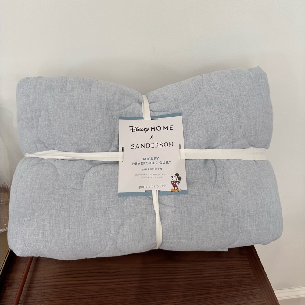 Pottery Barn Kids Mickey Quilt FULL/QUEEN-NWT